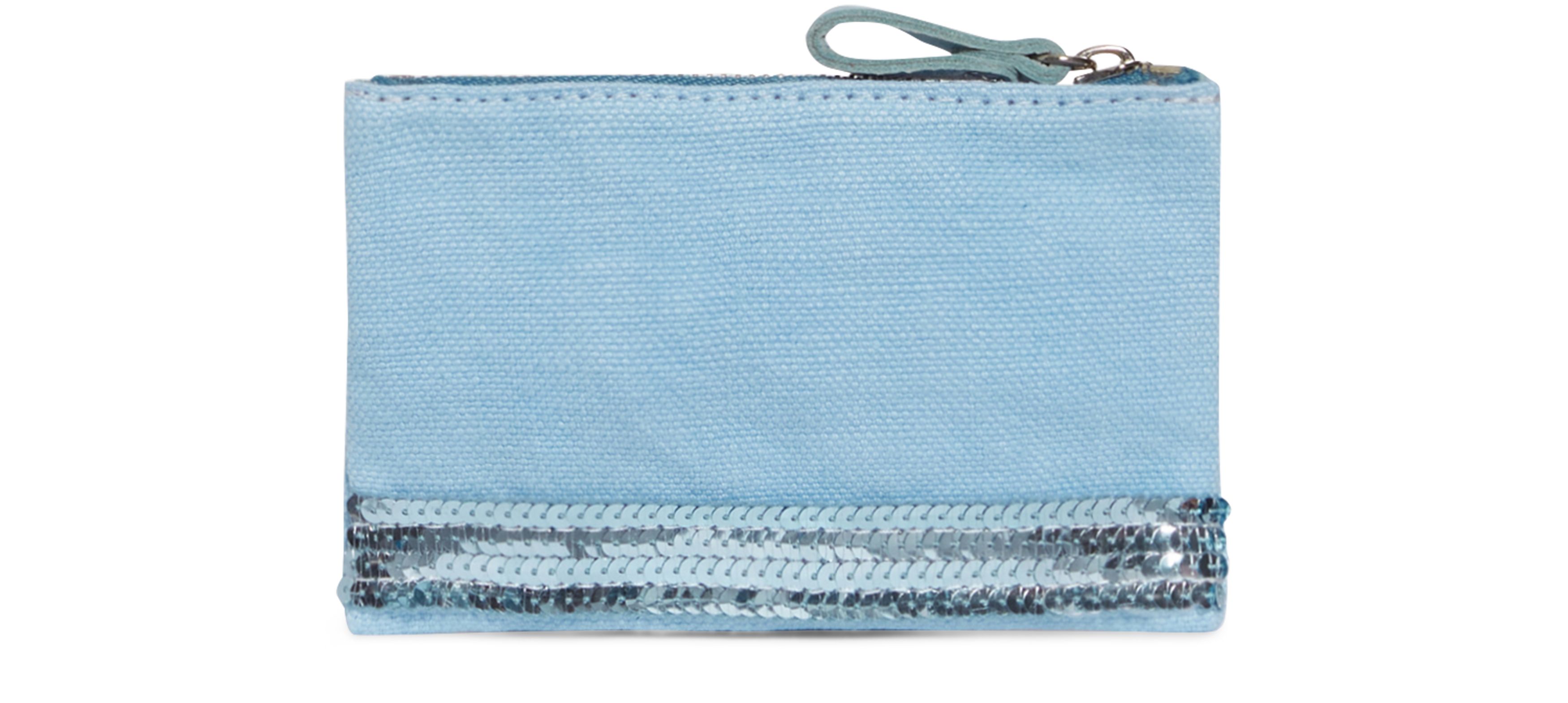  Zipped clutch