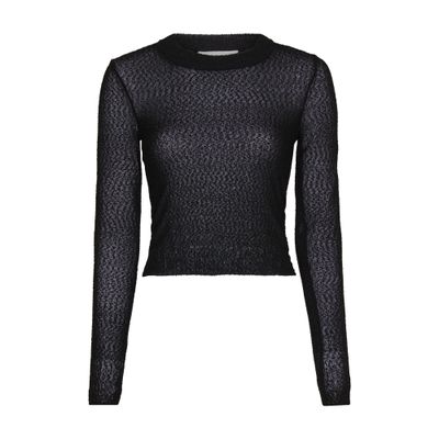 Ami Paris Crewneck cropped sweater