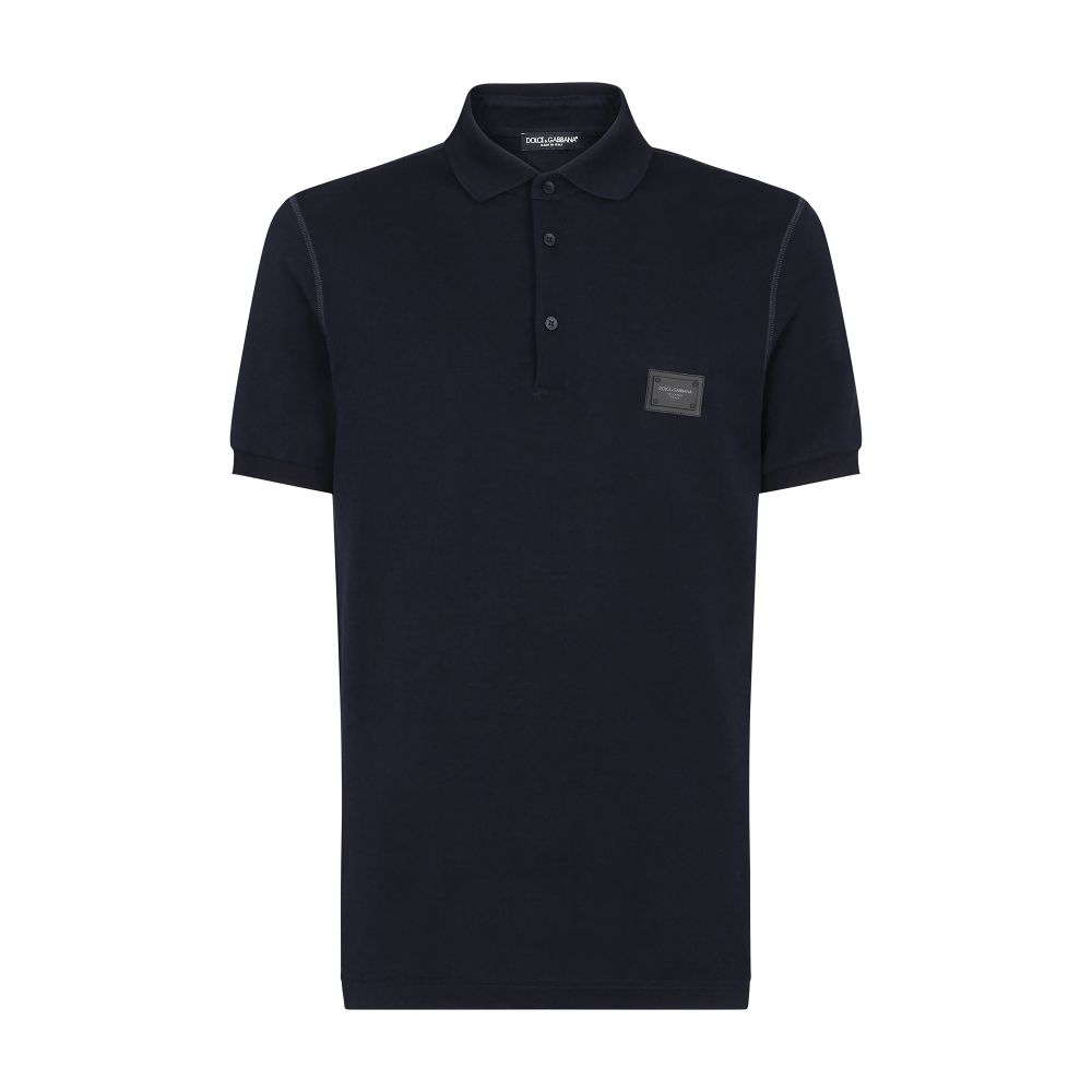 Dolce & Gabbana Cotton piqué polo-shirt