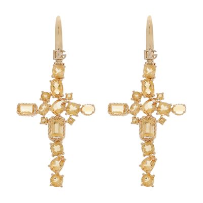 Dolce & Gabbana Anna earrings in yellow gold 18kt