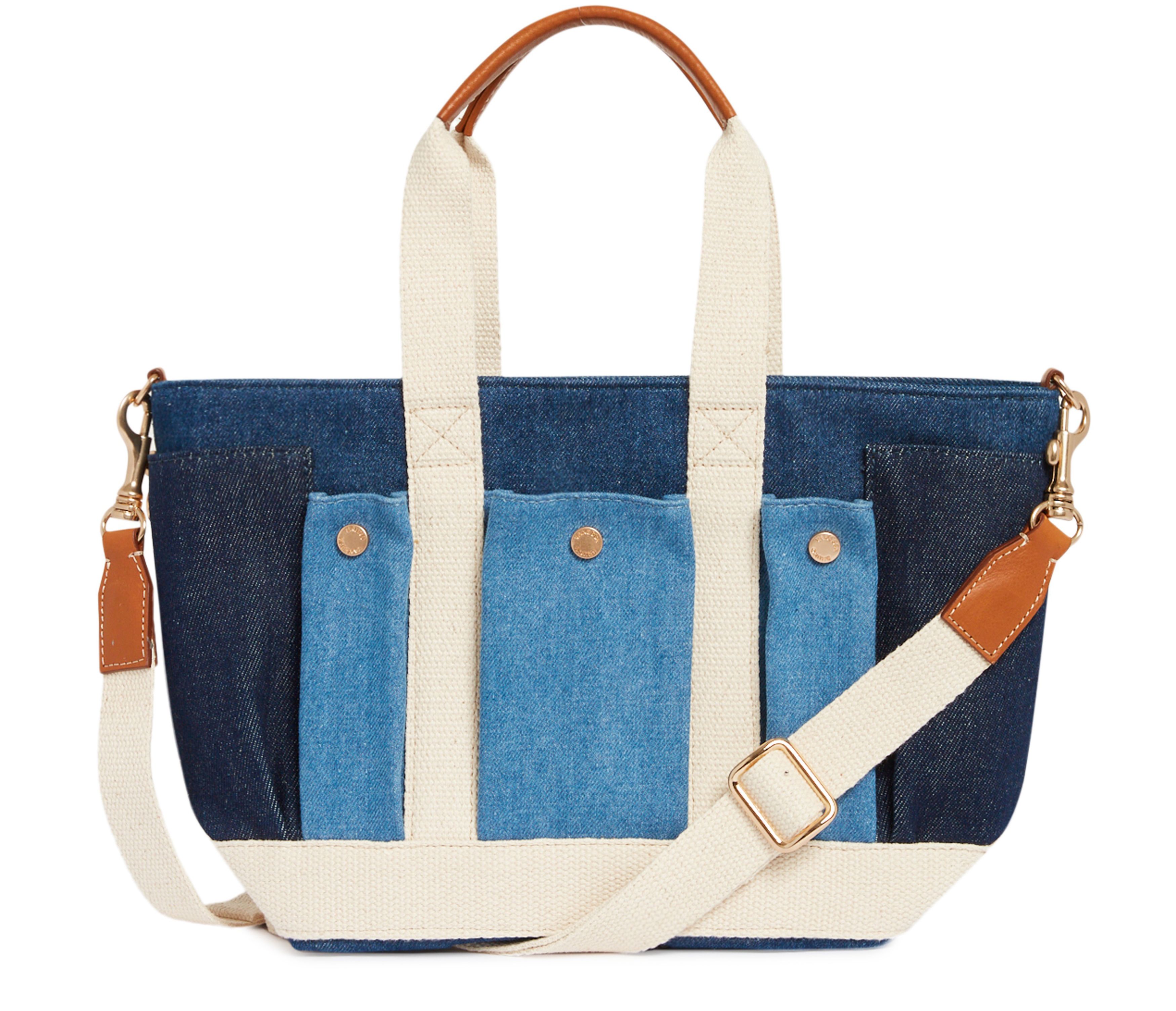  Multi-pocket S cabas tote bag