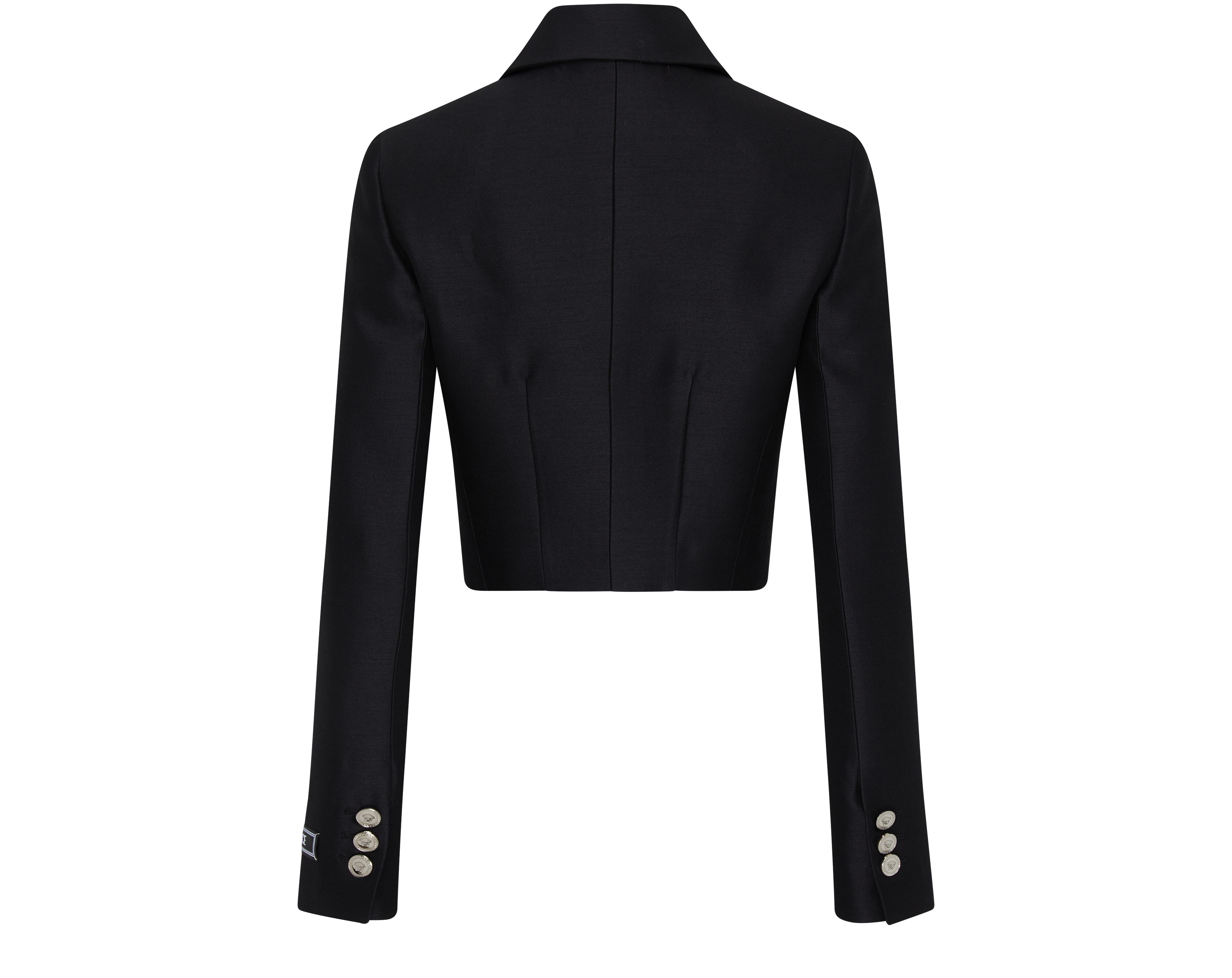 Versace Structured jacket with collar