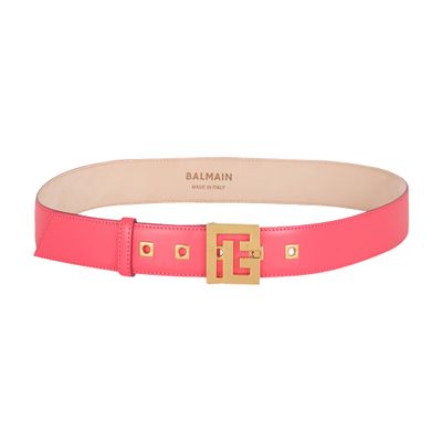 Balmain Smooth leather B-Belt belt