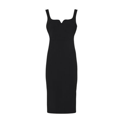 Victoria Beckham Sleeveless Fitted t-shirt dress