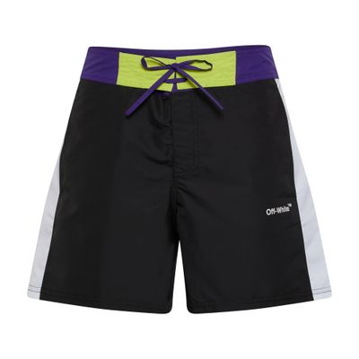 OFF-WHITE Arrow block sunset swimshorts