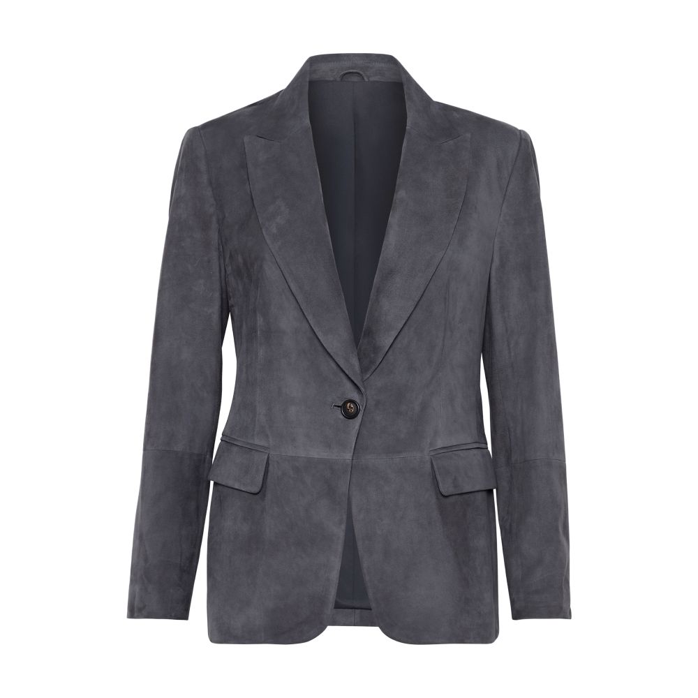 Brunello Cucinelli Suede blazer