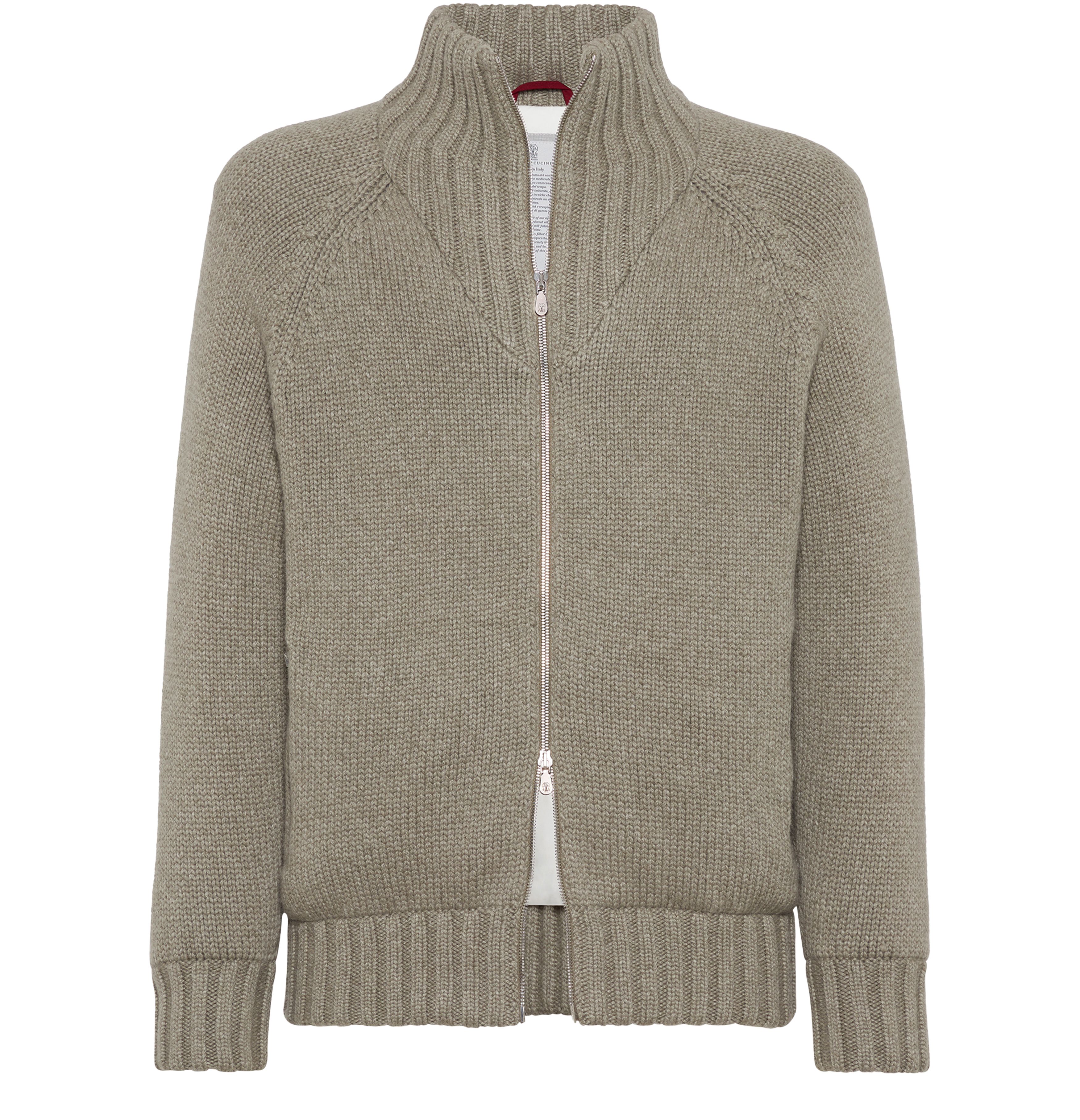 Brunello Cucinelli Knit jacket with padding