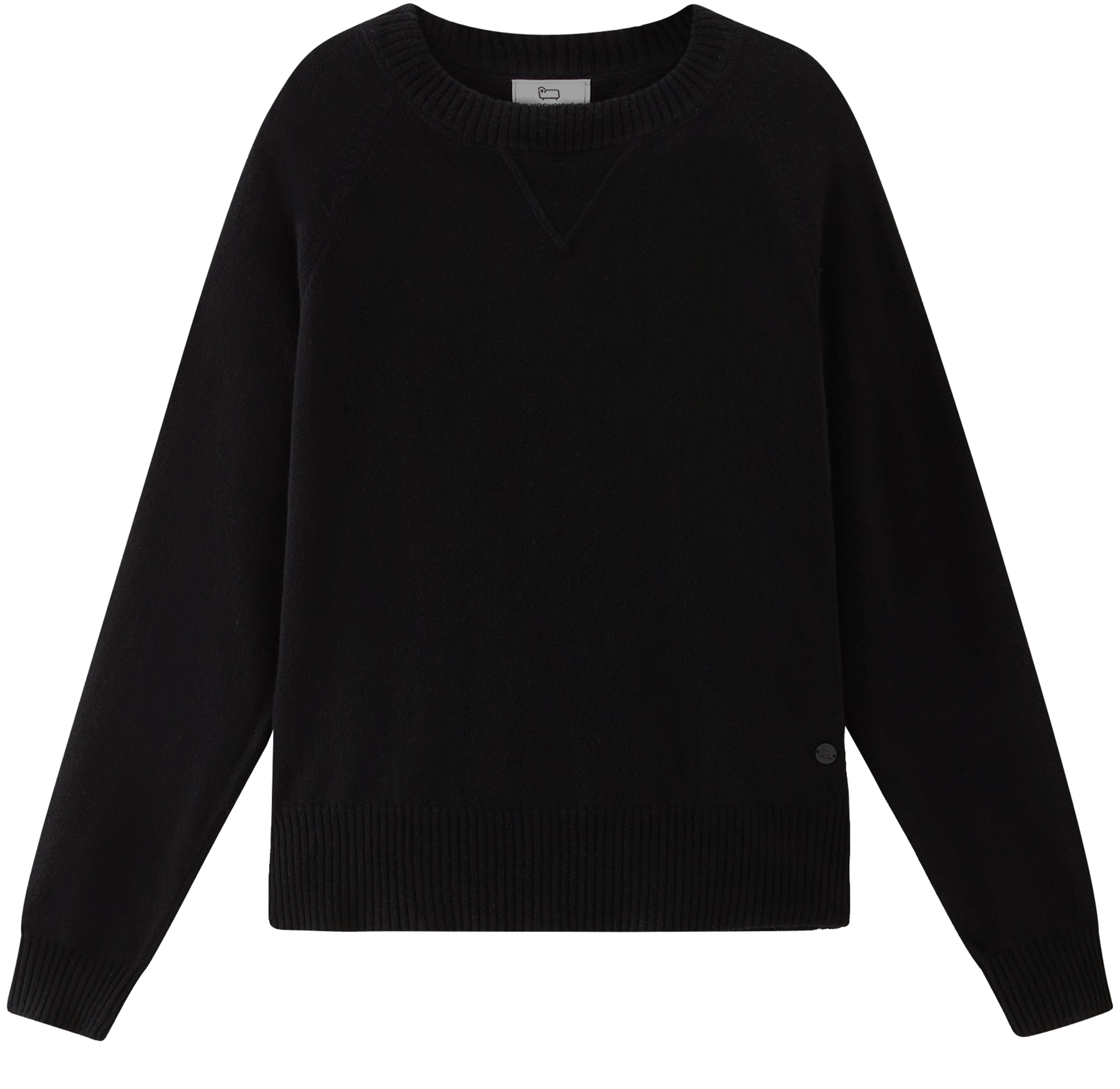 Woolrich Crewneck Sweater in Wool and Cashmere Blend