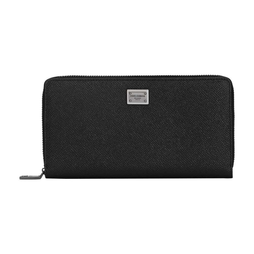 Dolce & Gabbana Calfskin zip-around wallet