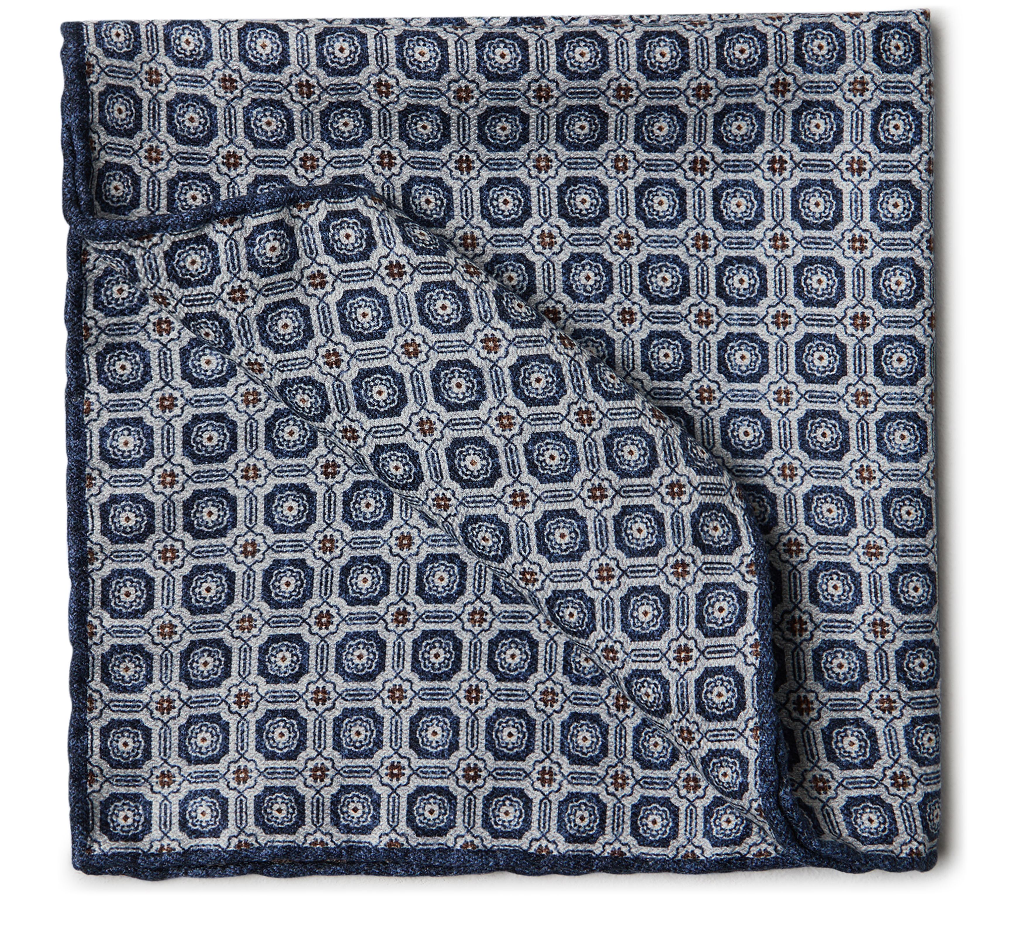 Brunello Cucinelli Pocket square with pattern