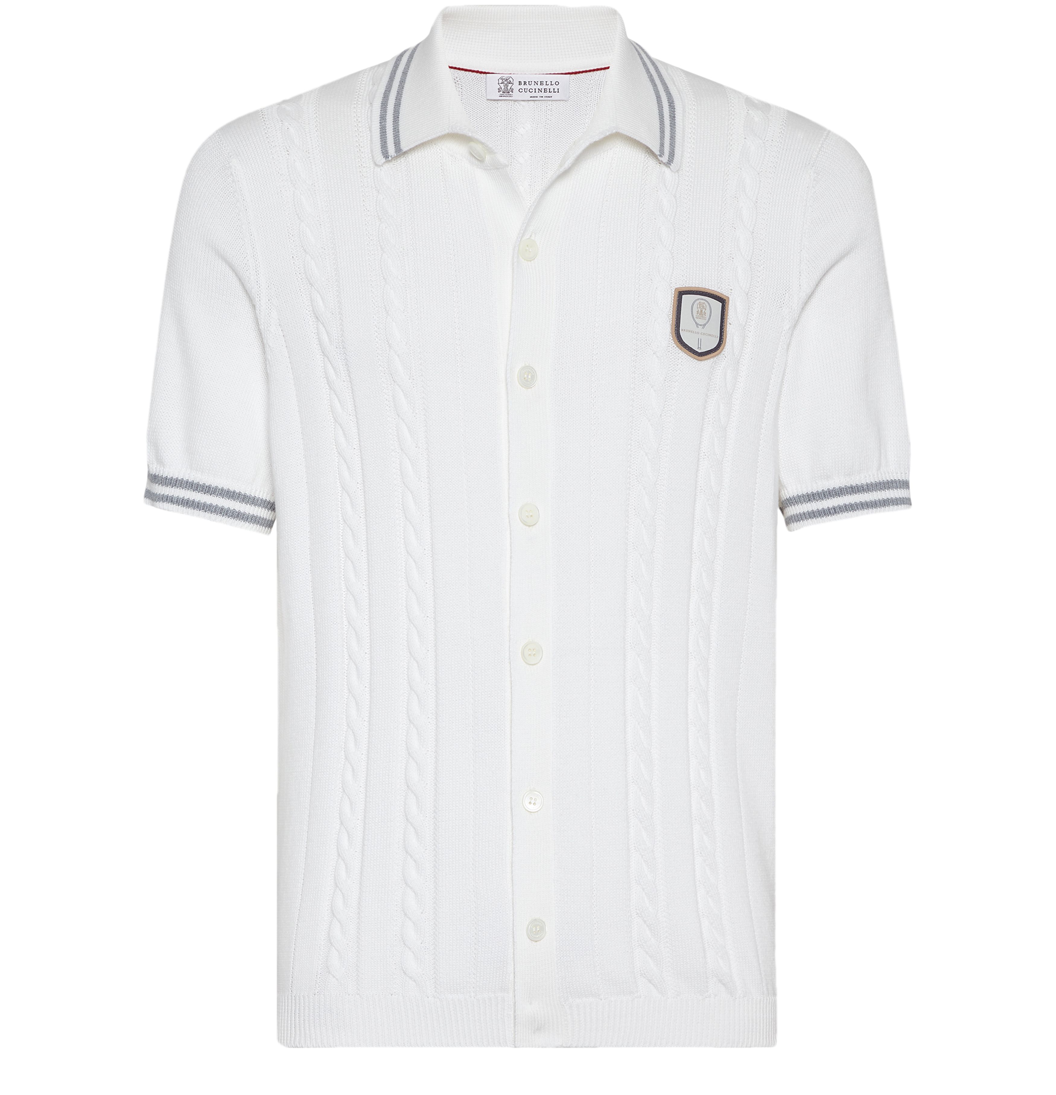 Brunello Cucinelli Shirt with Tennis badge