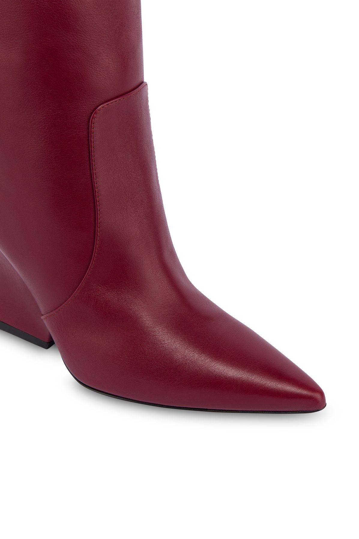 Alberta Ferretti Walking calf leather boots