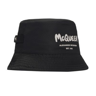 Alexander McQueen Graffiti bucket hat