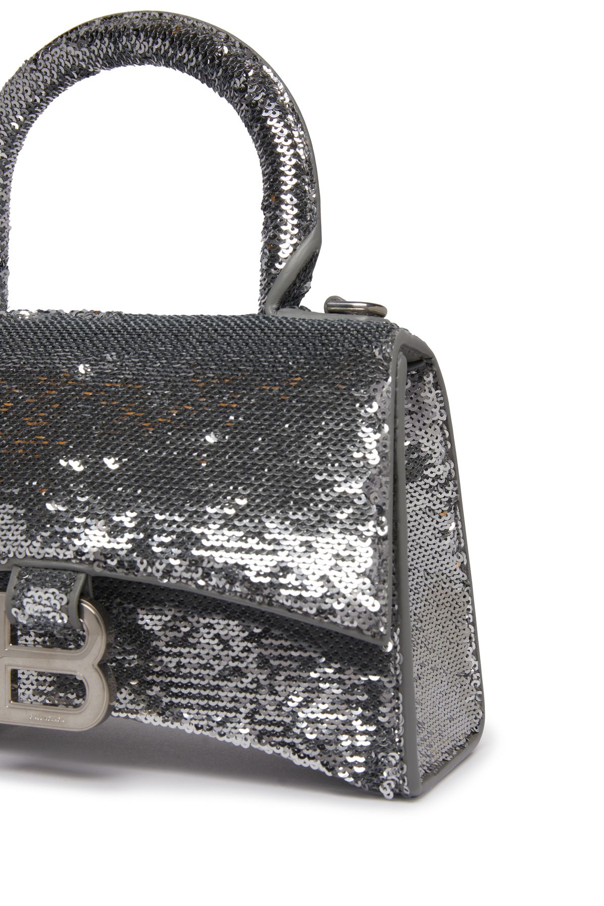 Balenciaga Hourglass XS sequined bag