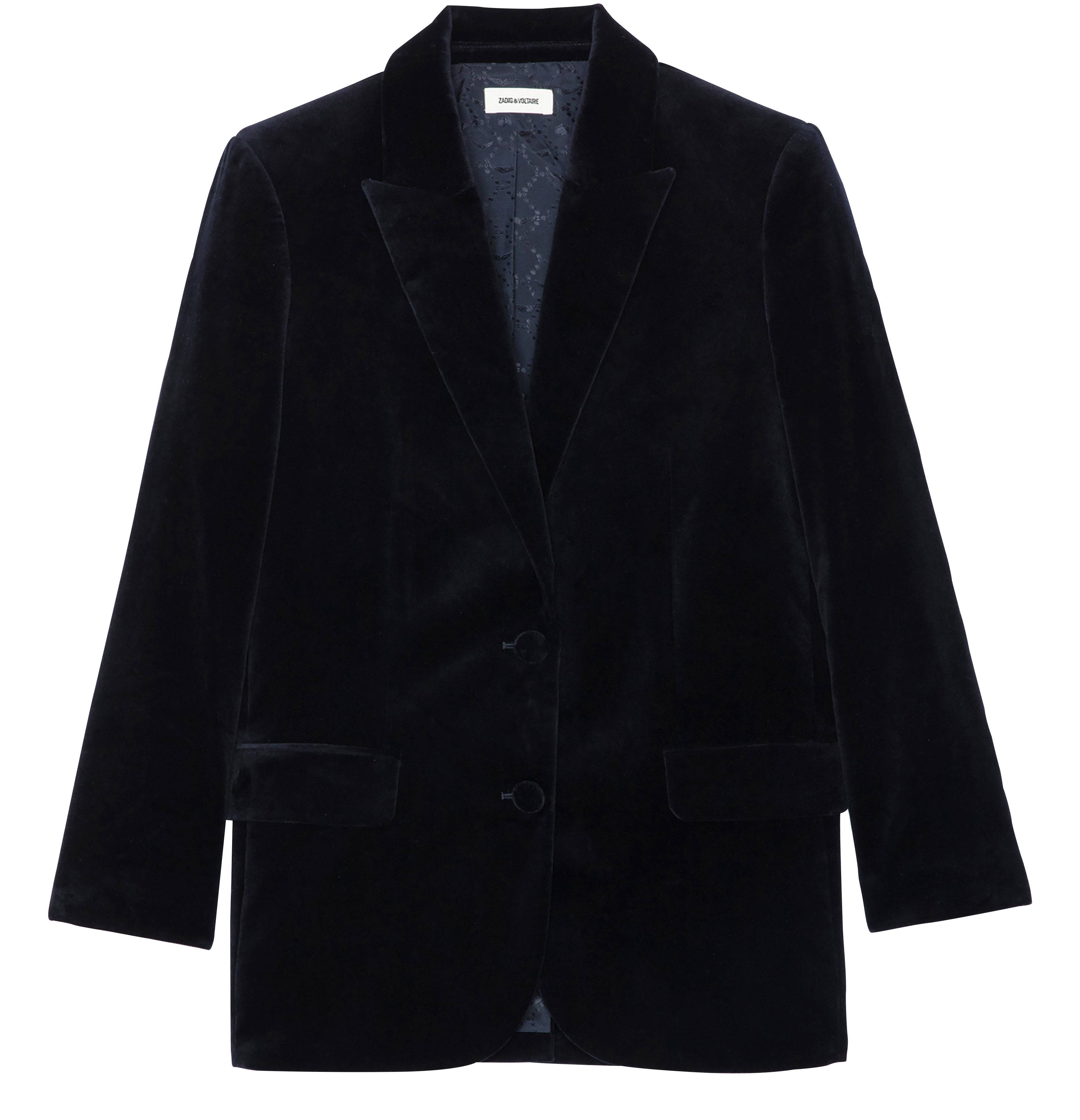 Zadig & Voltaire Viva velvet blazer