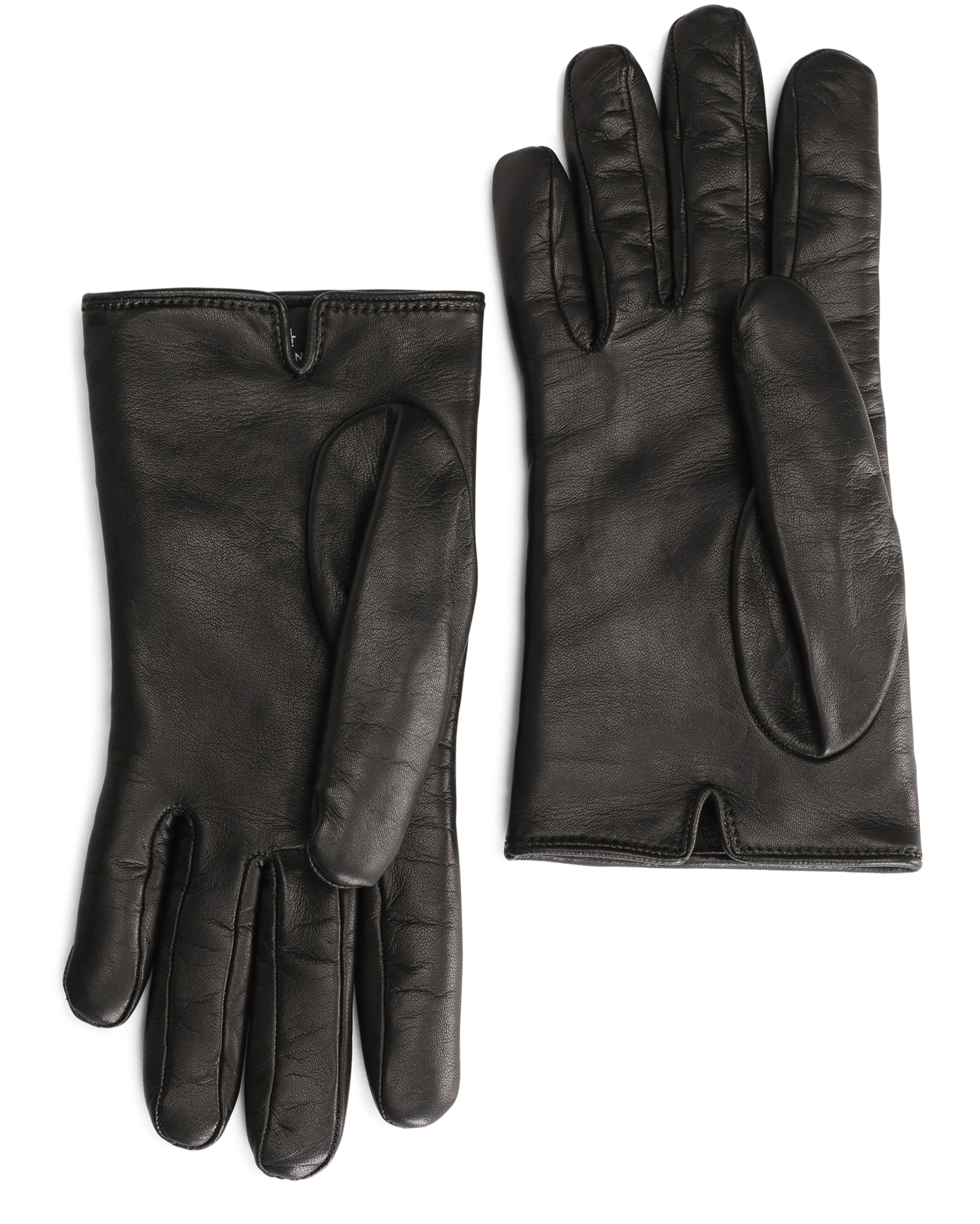 Dolce & Gabbana Quilted nappa leather gloves