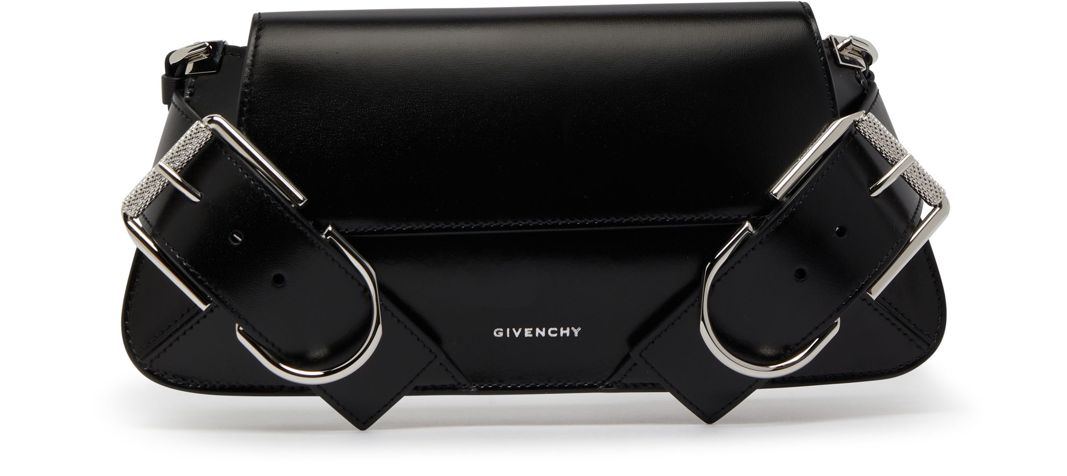 Givenchy Voyou Shoulder Flap bag in Box leather