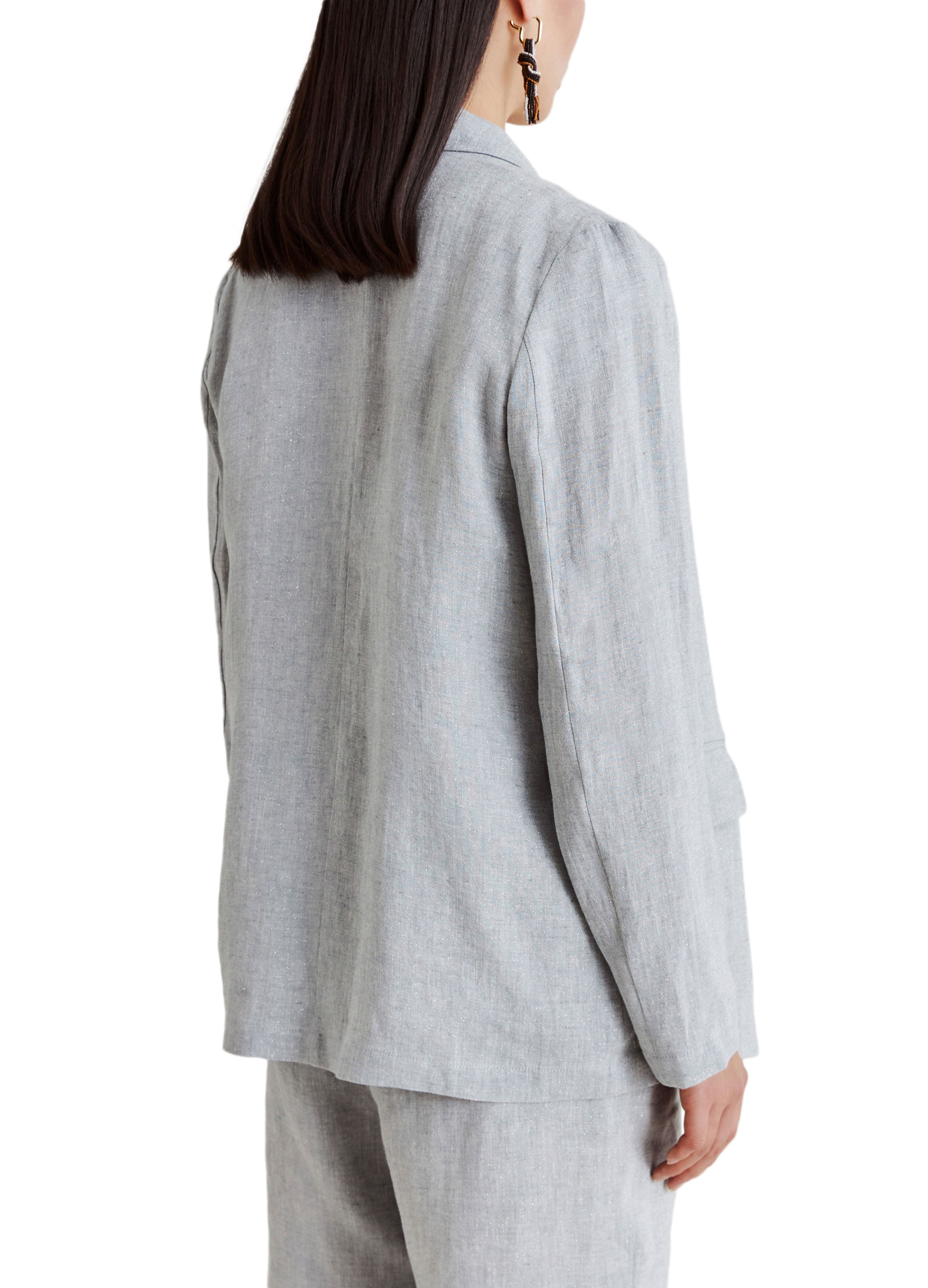  Lilia jacket in lurex linen