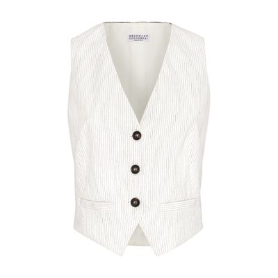 Brunello Cucinelli Linen gilet