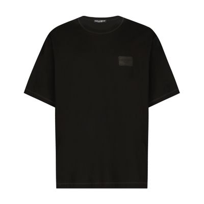 Dolce & Gabbana Cotton T-shirt with branded tag