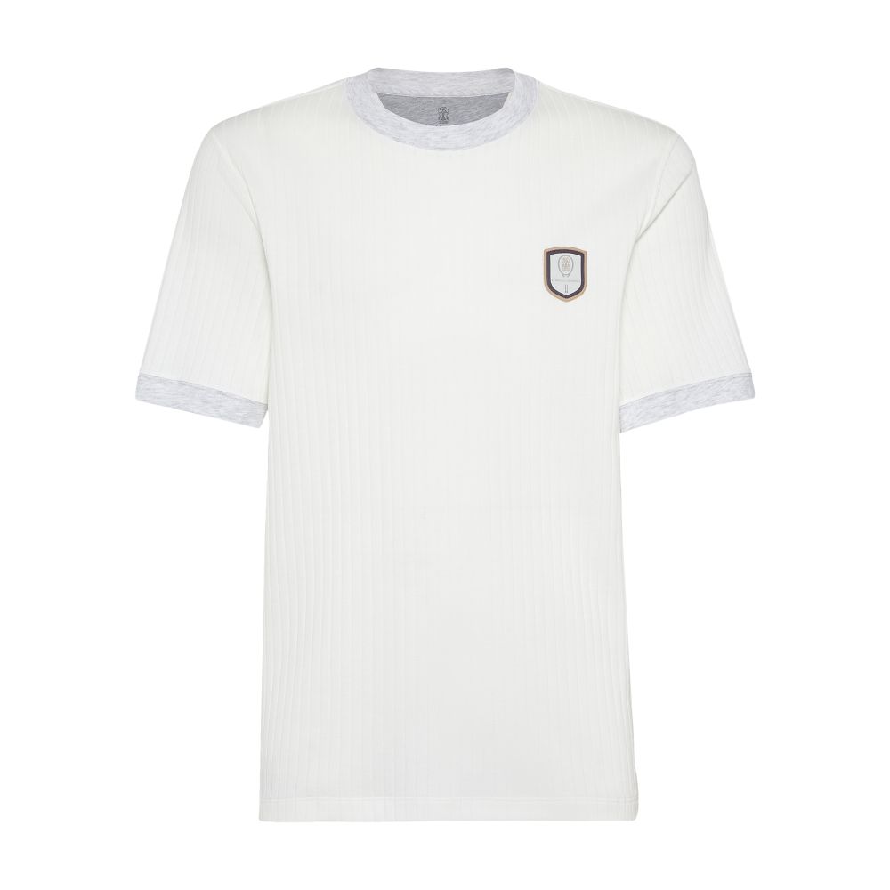 Brunello Cucinelli T-shirt with Tennis badge