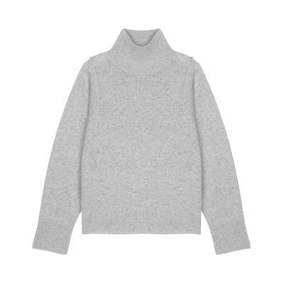  Vekina mockneck cashmere sweater