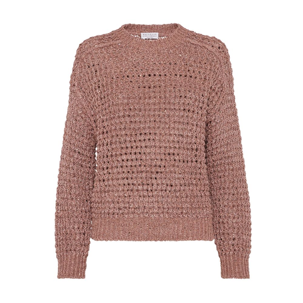 Brunello Cucinelli Rustic Dazzling Net sweater