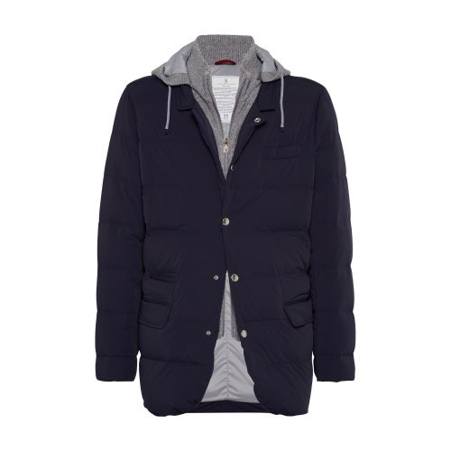 Brunello Cucinelli Puffer jacket with removable hood