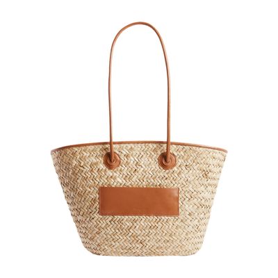  Medium straw basket