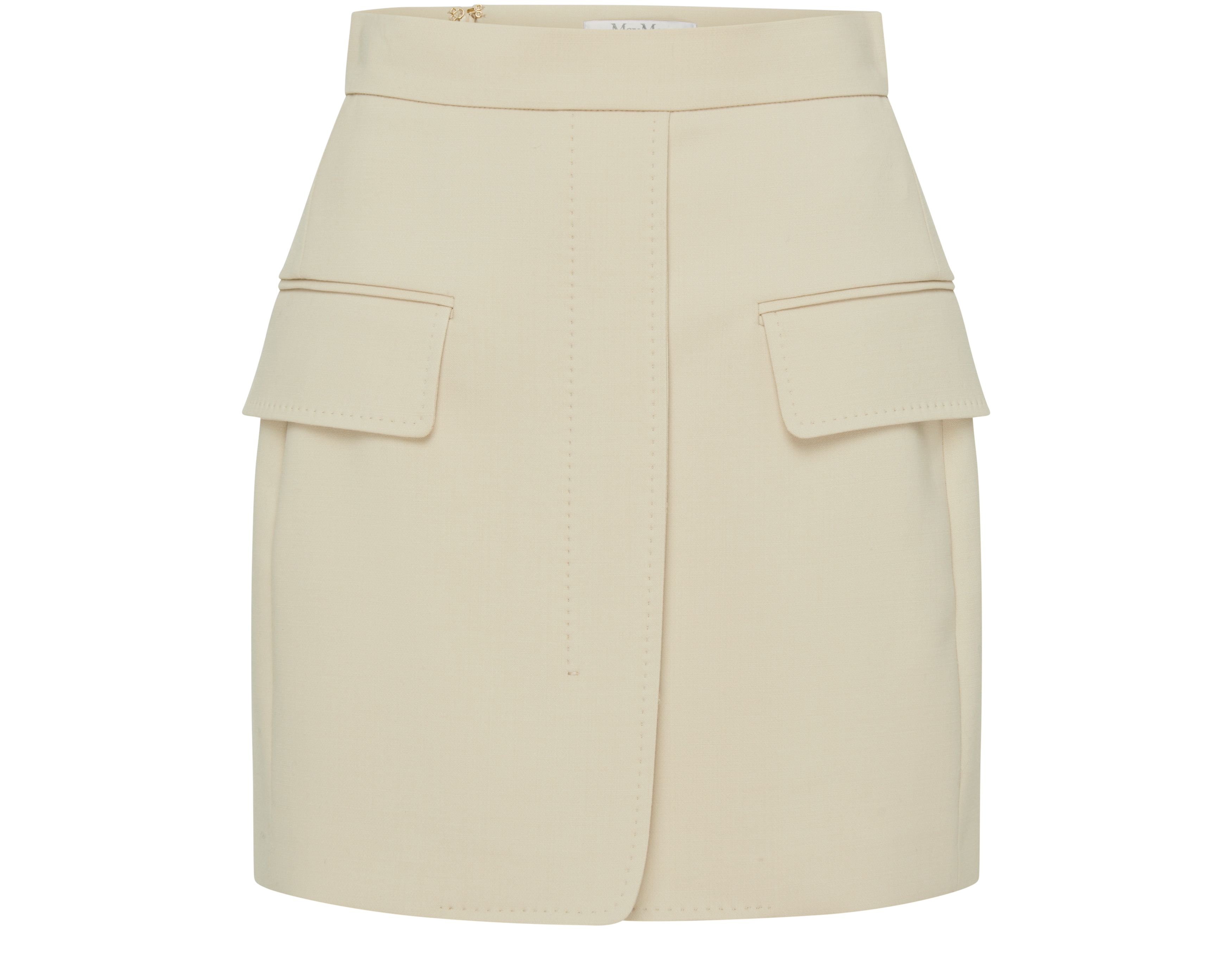 Max Mara Nuoro in wool mini skirt