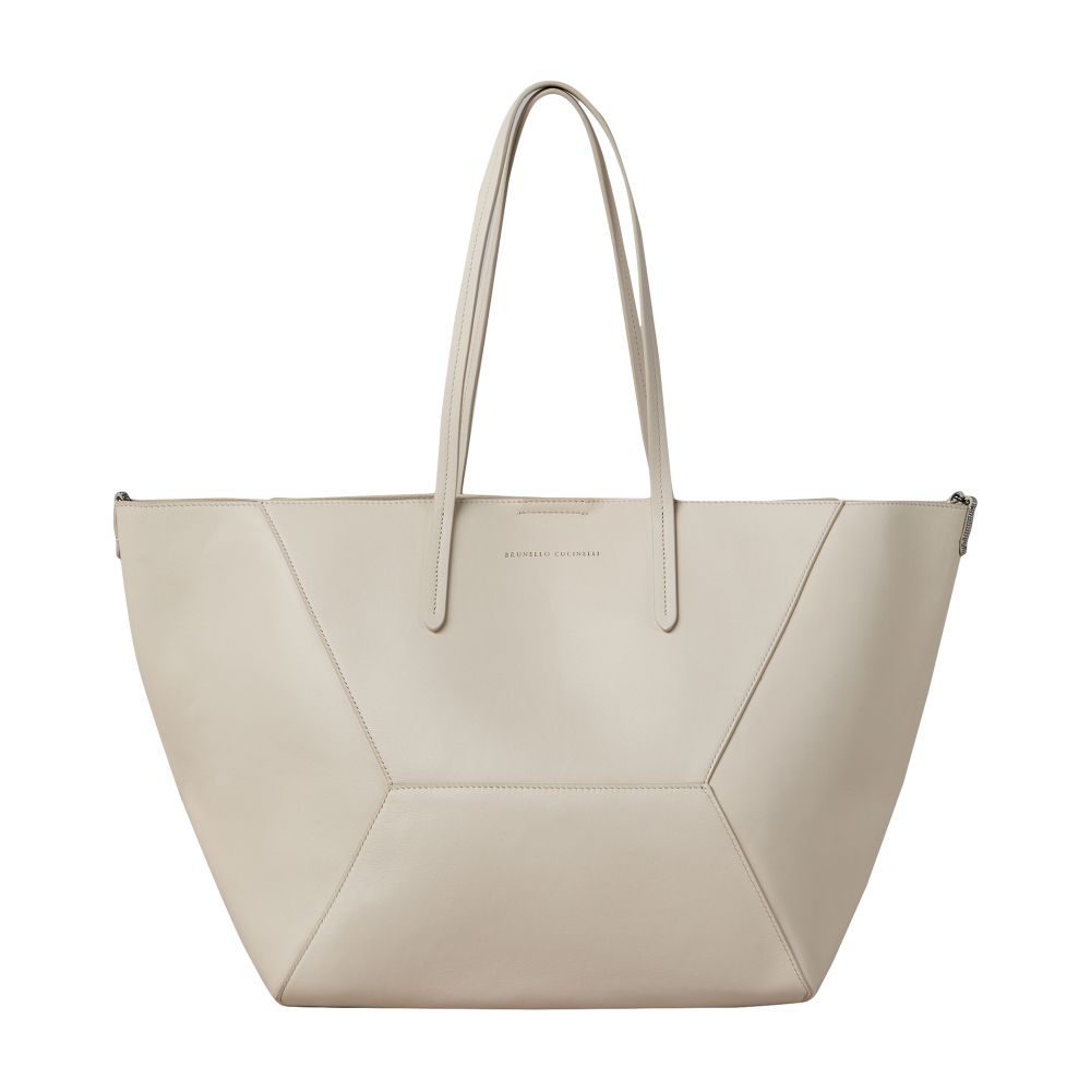 Brunello Cucinelli Calfskin shopper bag