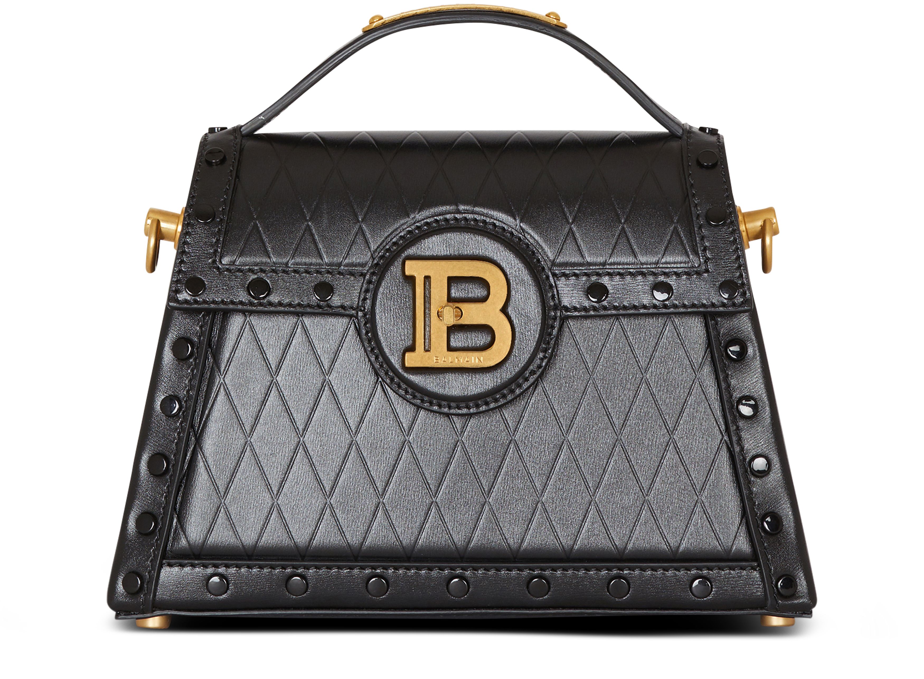 Balmain B-Buzz Dynasty calfskin leather bag