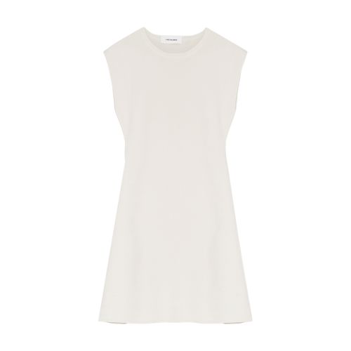 Yves Salomon Short Sleeveless Dress In Stretch Knit