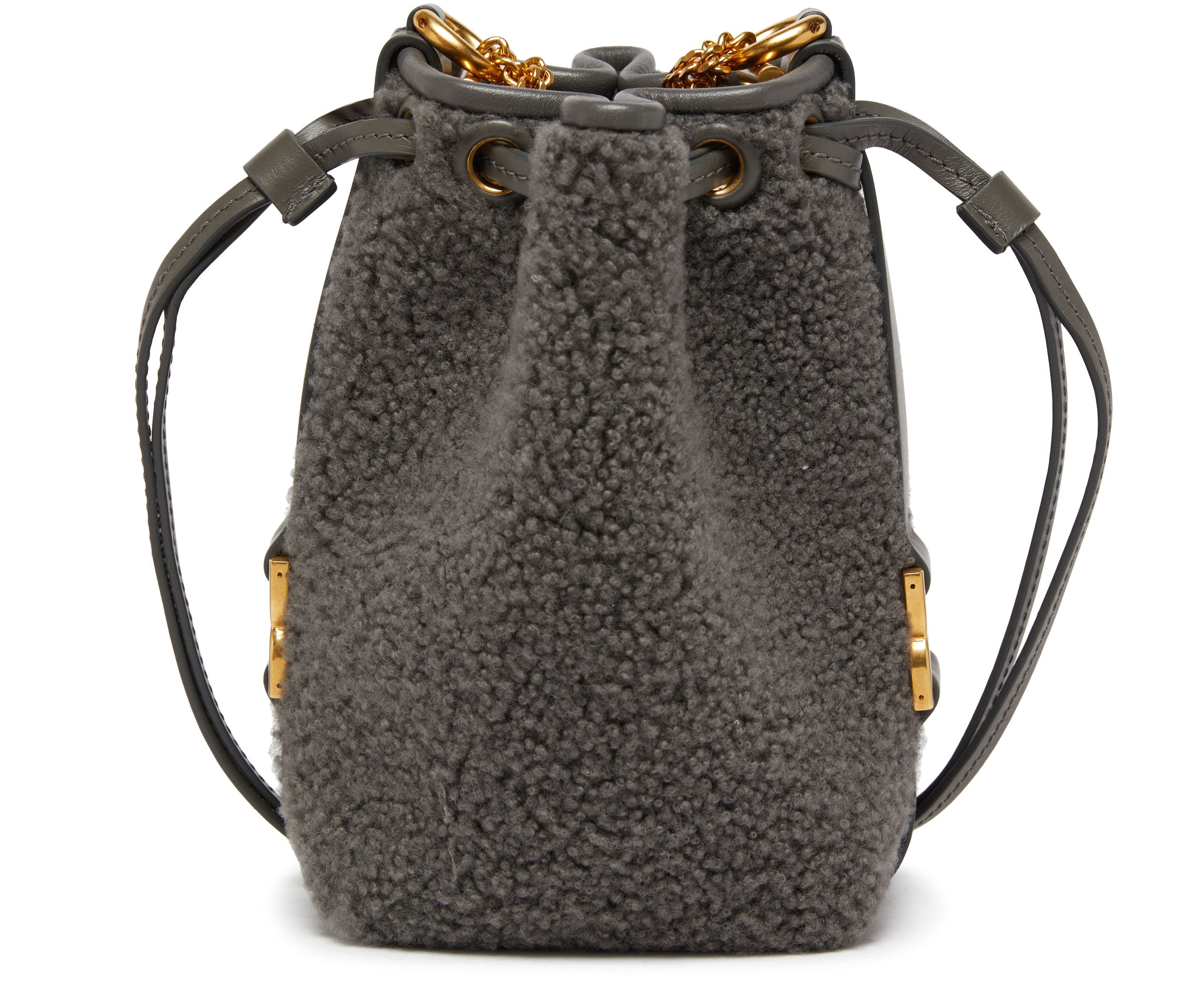 Chloé Marcie shearling bucket bag