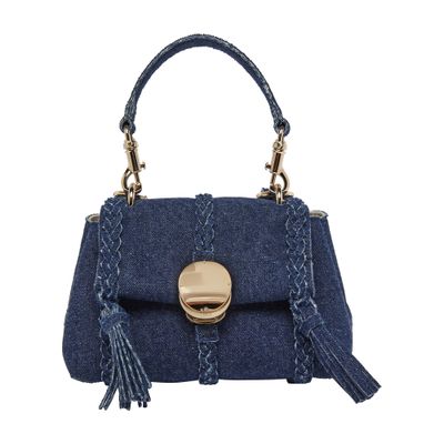 Chloé Penelope denim mini soft shoulder bag