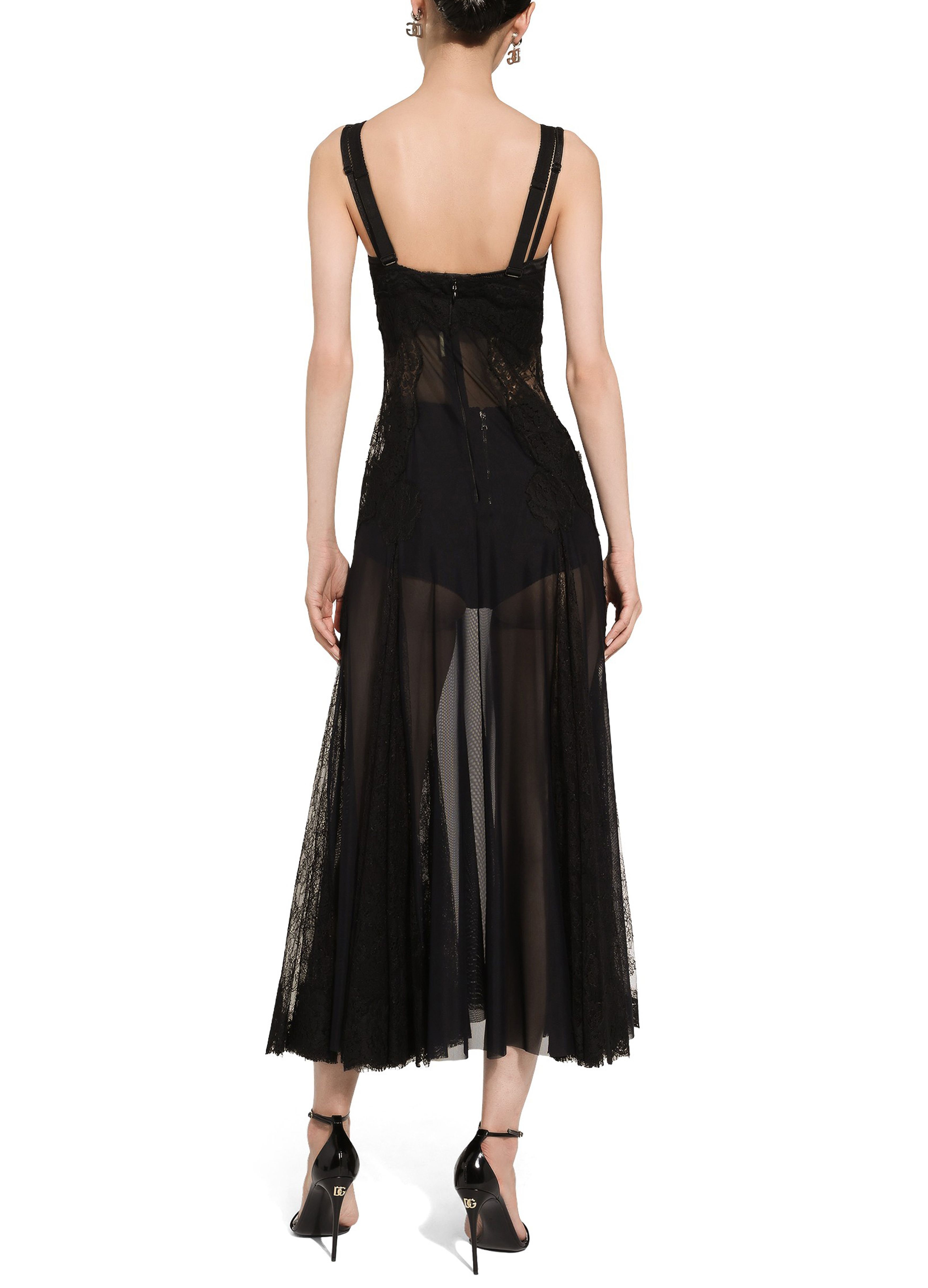 Dolce & Gabbana Tulle midi slip dress