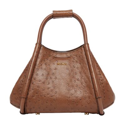 Max Mara Marinxsostrich top handle bag