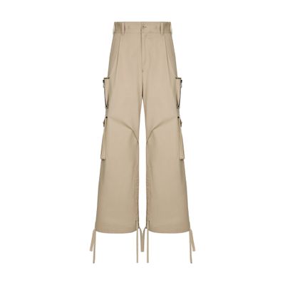 Dolce & Gabbana Cotton gabardine cargo pants