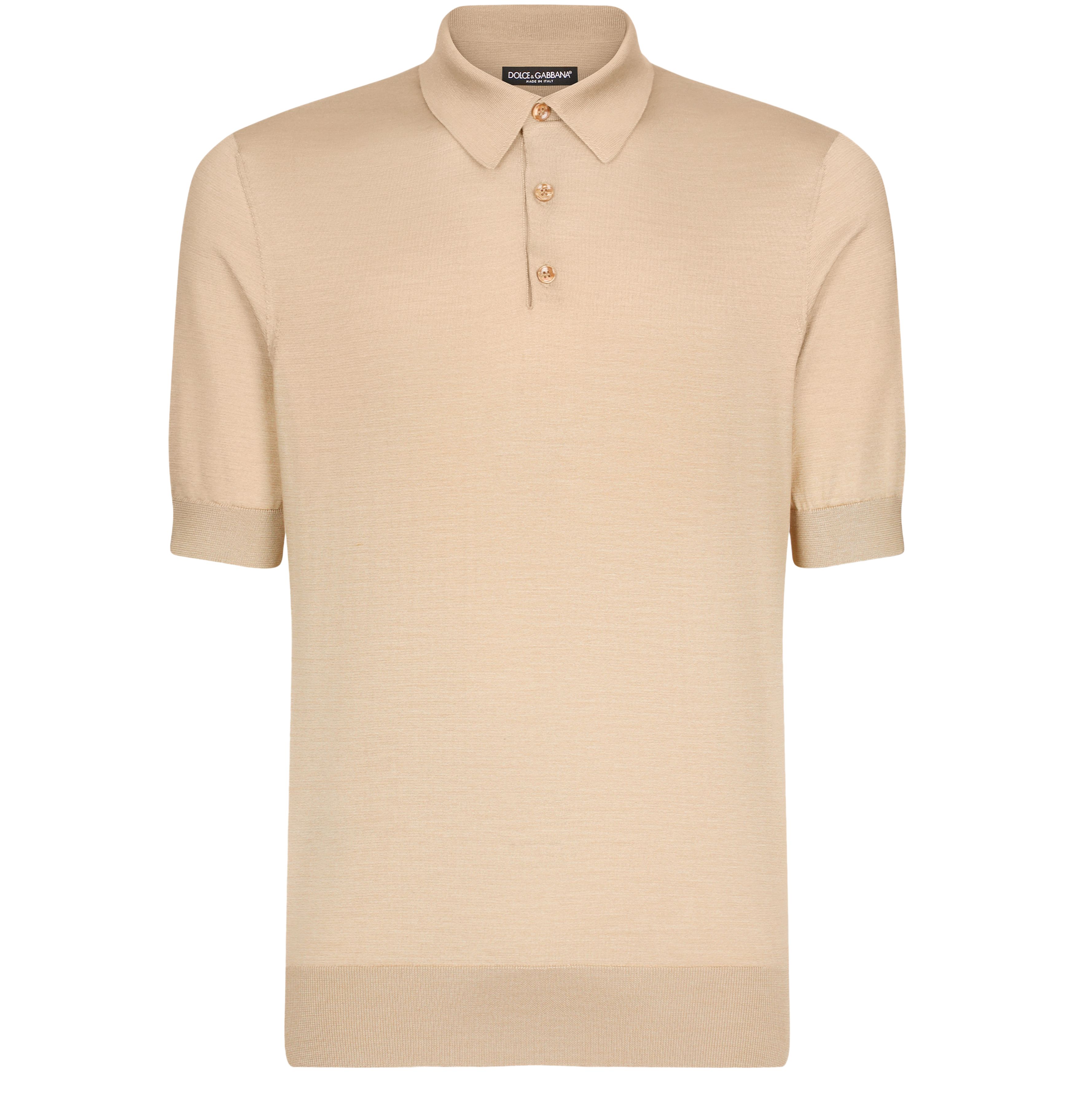 Dolce & Gabbana Silk Polo Shirt