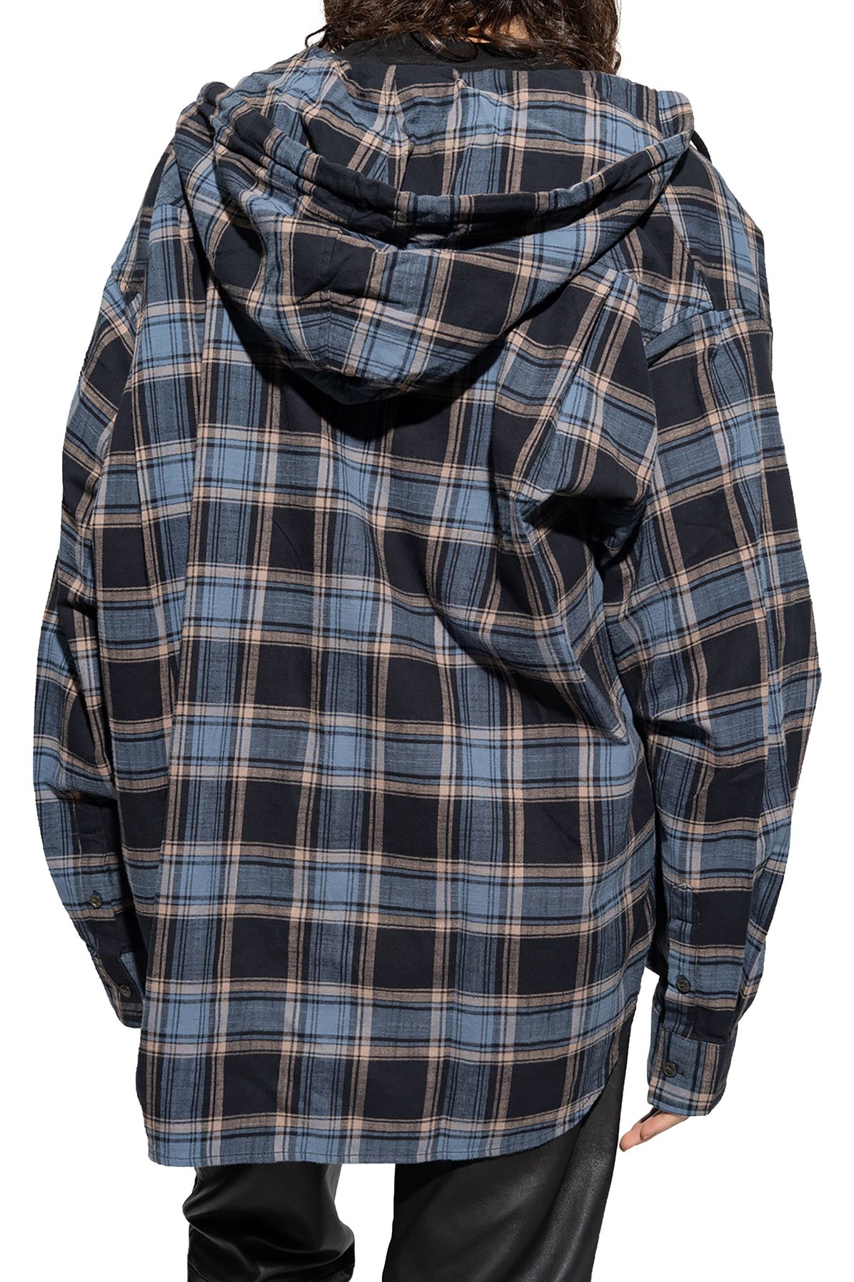 Diesel S-DEWNY checked shirt