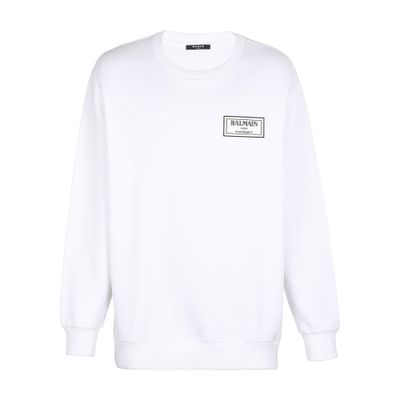 Balmain Sweatshirt with rubber patch