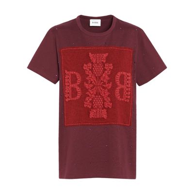 Barrie Sparkling T-Shirt with cashmere B logo patch