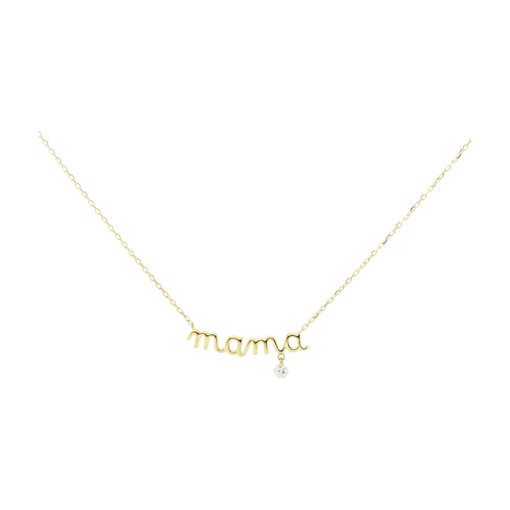 Persée Necklace Mama diamond