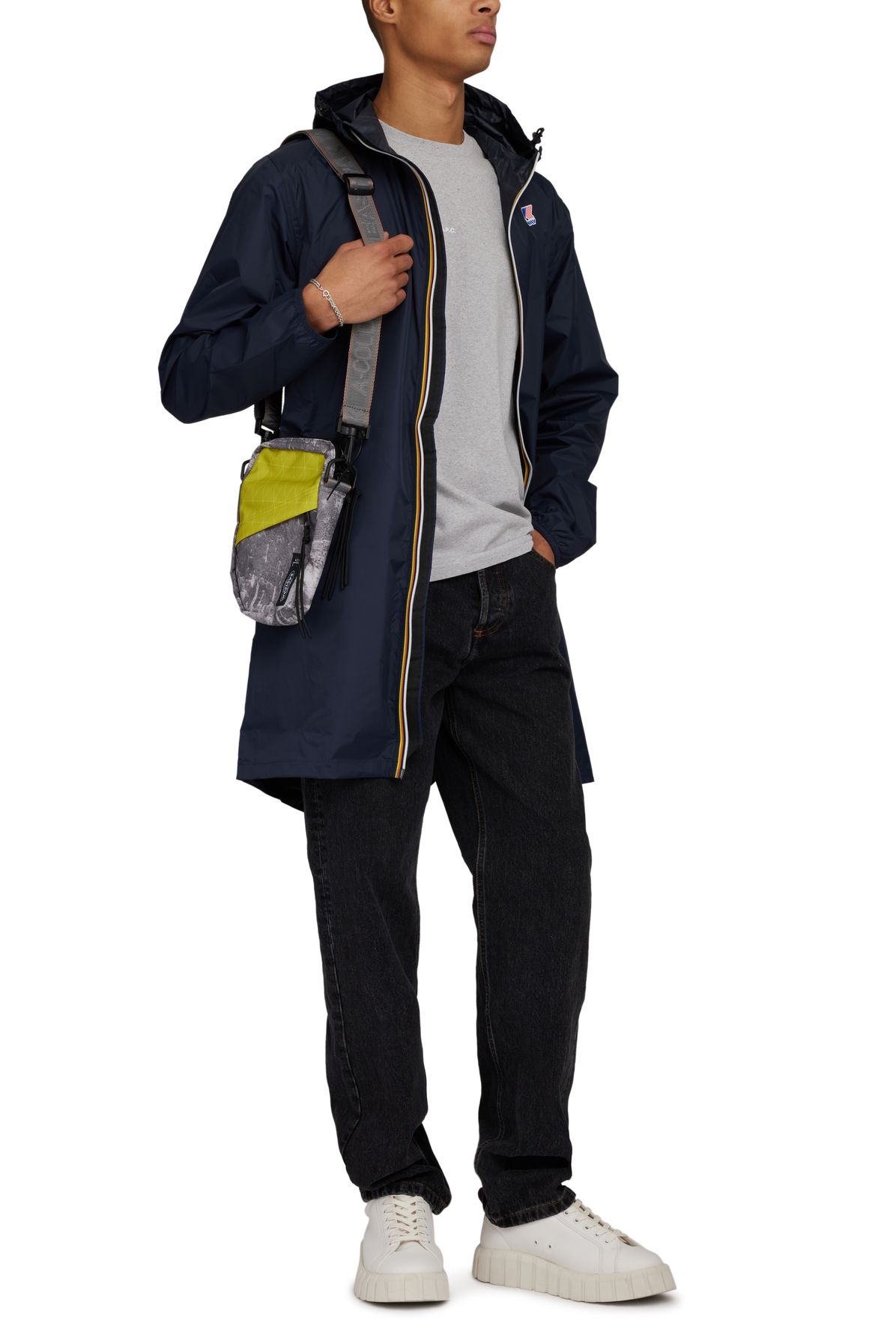  Le Vrai 3.0 Eiffel Long Windbreaker