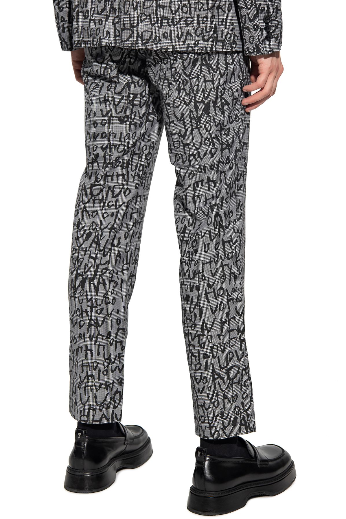 Comme Des Garçons Homme Plus Patterned trousers