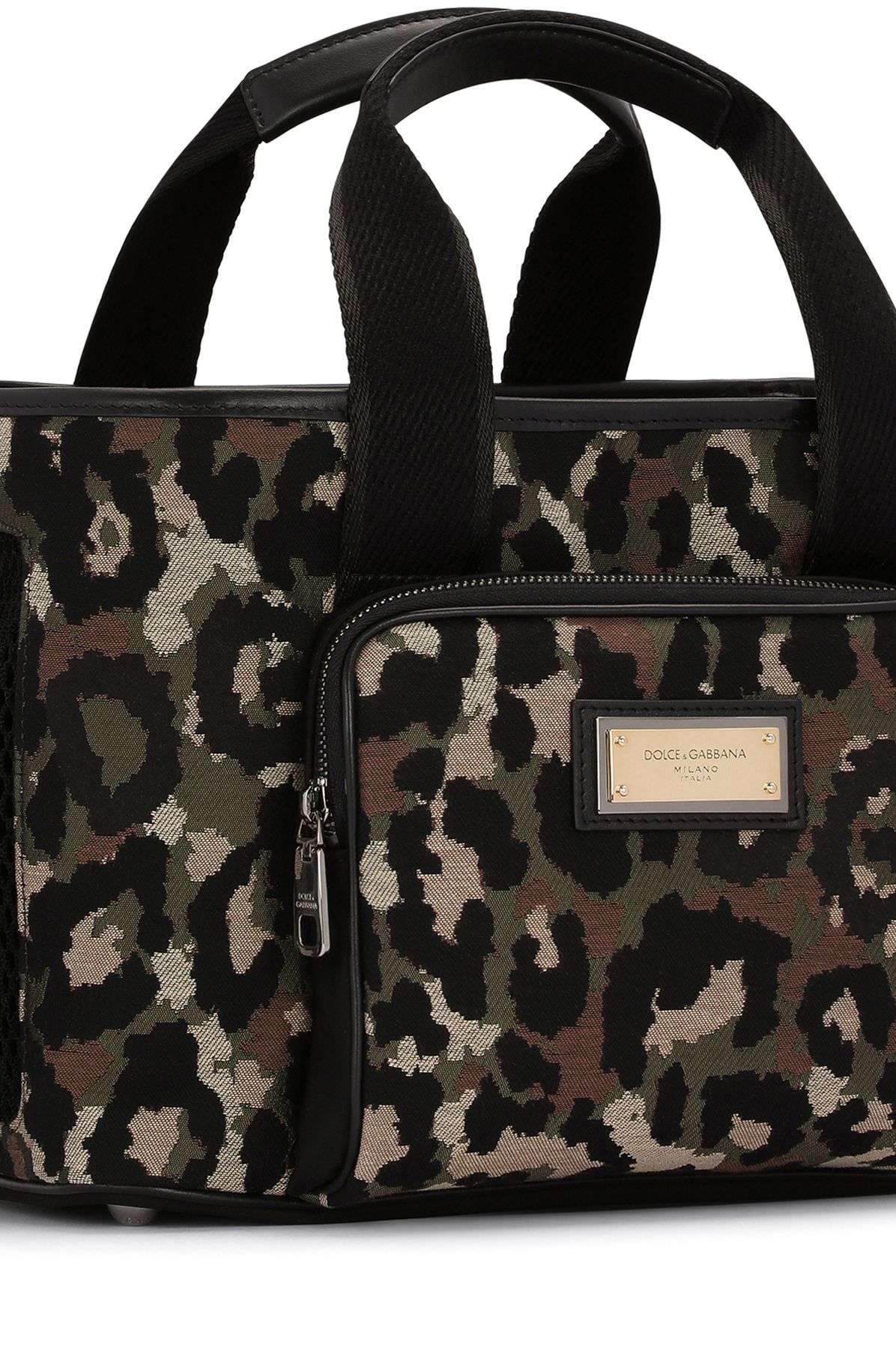 Dolce & Gabbana Camouflage jacquard handbag