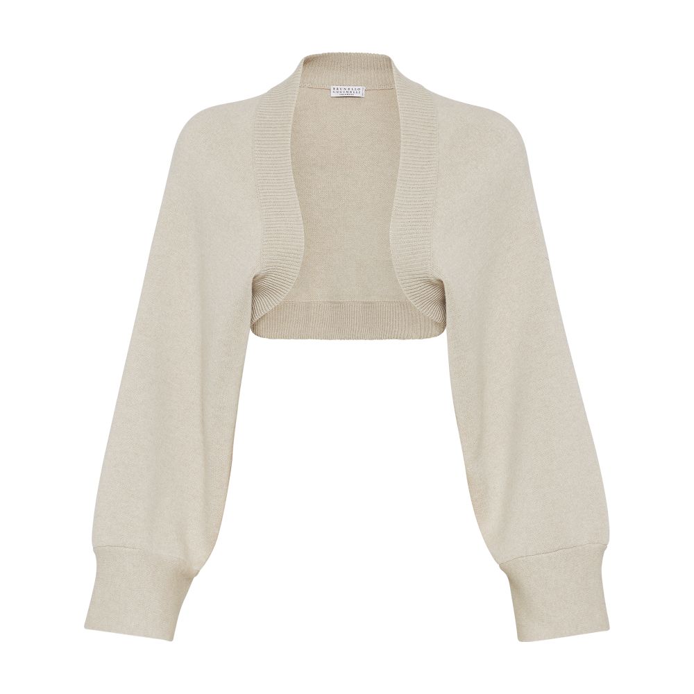 Brunello Cucinelli Double knit shrug