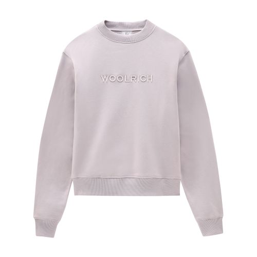 Woolrich Logo Fleece Sweatshirt