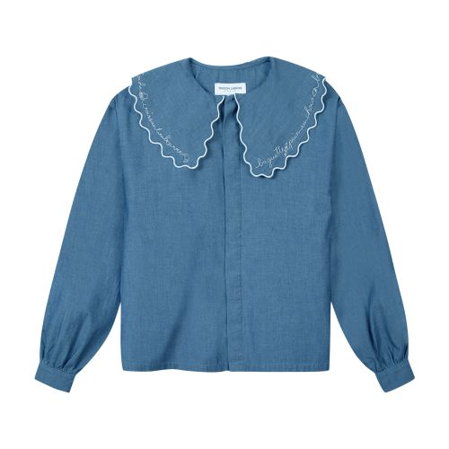 MAISON LABICHE Sourdière boulange cotton chambray