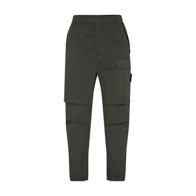 Stone Island Cargo pants with logo patch